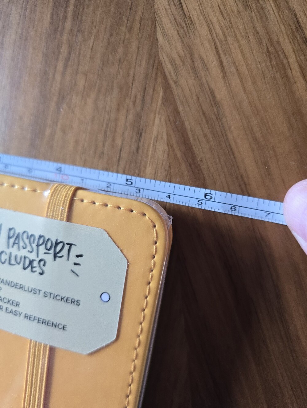 *NEW, SEALED* Wanderlust Passport Travel Journal - Goldenrod Yellow - Picture 4 of 14